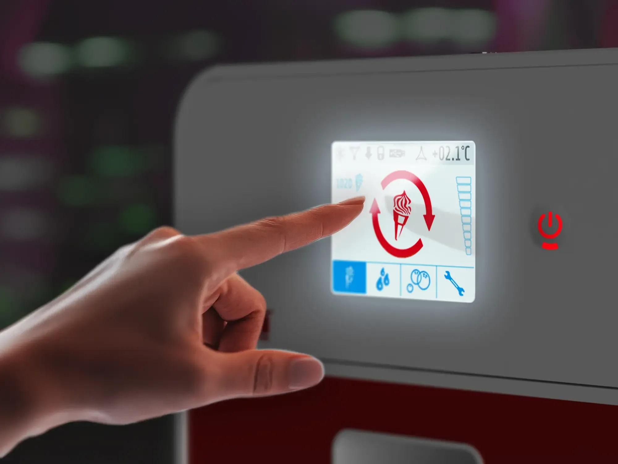 Intuitívny dotykový displej