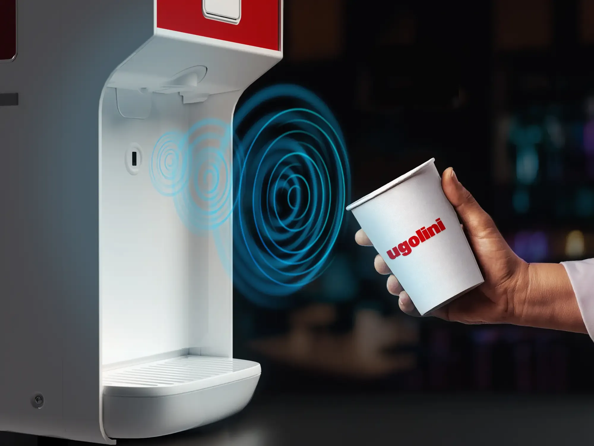 Senzor detekcie pohára