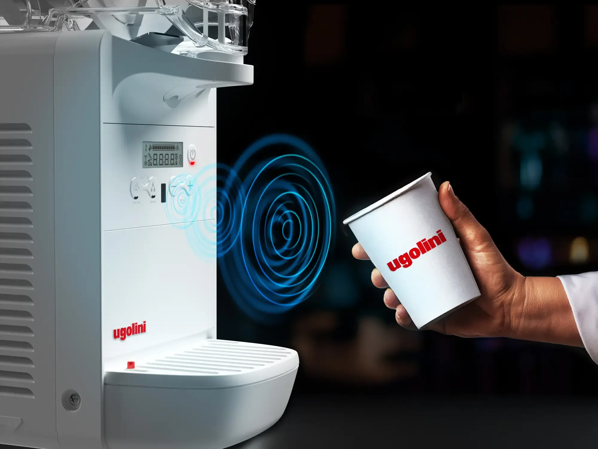 Senzor detekcie pohára